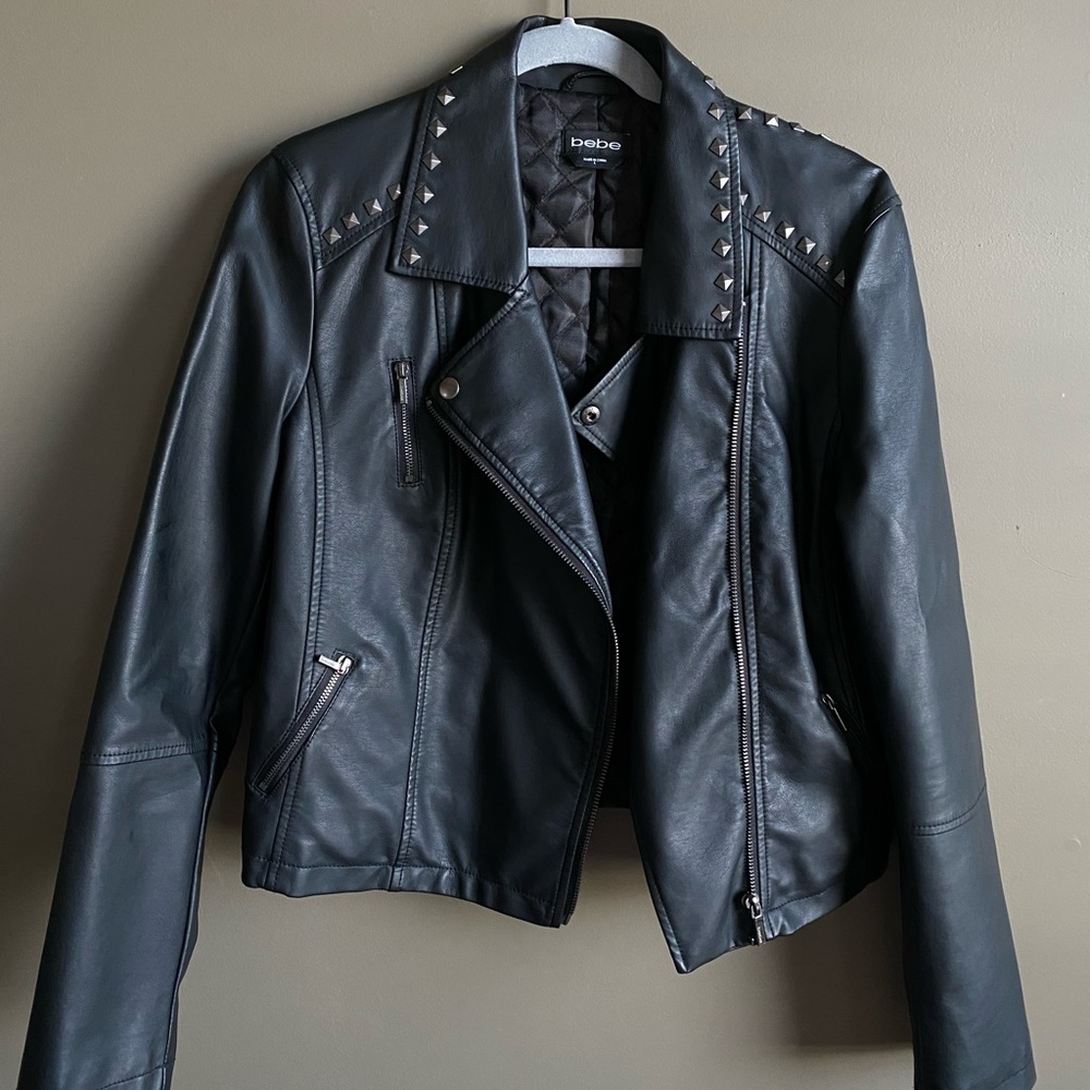 Bebe faux leather jacket